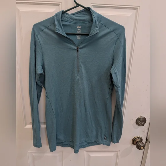 REI Merino Wool Half-Zip Pullover - Picture 1 of 4